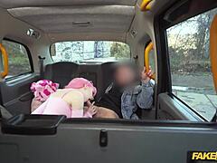 Hey, pink-haired babe in Fake Taxi, want your pussy filled with my hot creampie load?
