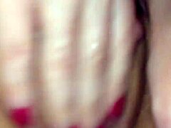 Big Black Cock Wife Fucks Herself and Squirts Hard