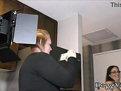 Youthful ssbbw teen from Cincinnati, Ohio dives into her first porno with massive cock blowjob, big ass riding, and face sitting in glasses and lingerie