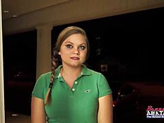 skinny hotties lauren and pixie pie share a dick to suck and get banged