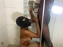 Man, she deepthroated my monster BBC in the shower while moaning loud and getting fucked hardcore, making neighbors horny.