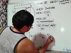 nerdy brazilian student learns sexual math in bedroom. teacher asks if you can cum inside.