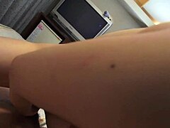 Horny Japanese Milf Enjoys Creampie Deep in Her Hairy Pussy After Rough Doggystyle Sex
