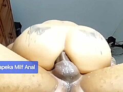 Petite Babe Takes Big Cock in Anal Doggystyle with Rimjob and Cumshot