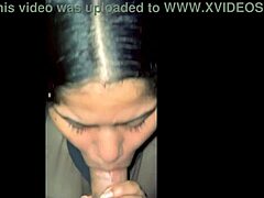 a stranger makes me deepthroat his load after pounding my pussy