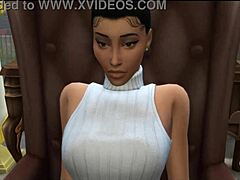 kim k gets wild in presidential office with intense pussy action