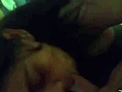 I paid my ride with tight anal to the app driver, creampie explosion in my gaping ass 😈