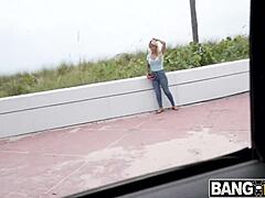 victoria liu takes big dick in a petite teen amateur pov scene outdoors