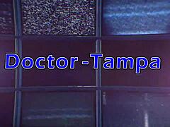 hey, check out dr tampa giving jasmine rose her tampa university entrance physical with gloves on