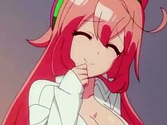 Detailed scenes of various anime ecchi moments and characters.