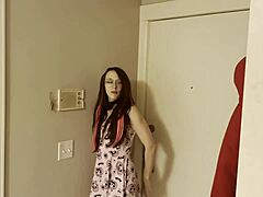 Step Daughter Sneaks Home Horny, Step Dad Catches Her And Pounds Her Tight Pussy And Ass With His Massive Cock