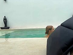 Poolboy Enjoys The Ultimate Perks On The Job