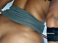 brunette milf wife with big ass and pussy rides my cock in amateur couple session