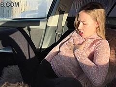 Intense Public Squirting Orgasm From Future Wife