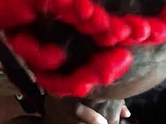 i only let this slut suck my dick in close-up, nothing more
