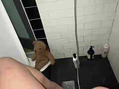Young Saudi Escort Girl With Perfect Body Enjoys A Relaxing Shower In Los Angeles