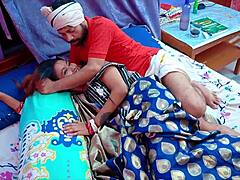what if this juicy indian housewife strips for romantic bedroom blowjob and pussy fuck