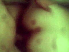 The guy bends his teen girlfriend over and fucks her doggystyle
