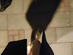 Shemale Ting Xuan Inserts Butt Plug During Outdoor Walk and Masturbates Publicly