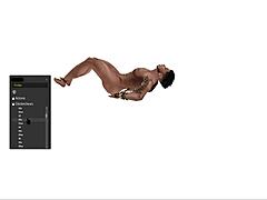 Act Homme v6 features standing crouched and lying poses with 82 triggers emailed to toonslive3 gmail com