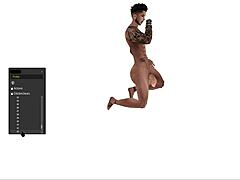 Act Homme v6 features standing crouched and lying poses with 82 triggers emailed to toonslive3 gmail com