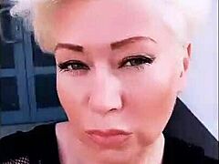 My wife is this awesome mature webcam slut who loves showing off