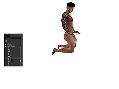 Act Homme v6 features standing crouched and lying poses with 82 triggers emailed to toonslive3 gmail com