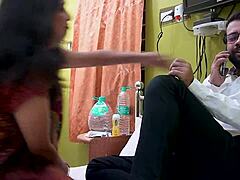 Married Indian Couple Engages in Real Hot Fucking with Hindi Audio
