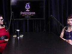 Best Moments from Annie Clementine on Preliminares Podcast with Bia Hot - Part 3 on Sheer Red