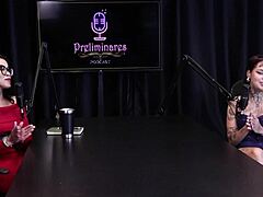 Best Moments from Annie Clementine on Preliminares Podcast with Bia Hot - Part 3 on Sheer Red