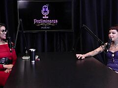Best Moments from Annie Clementine on Preliminares Podcast with Bia Hot - Part 3 on Sheer Red