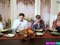 Stepsons, we're swapping our hot stepmoms for this taboo group sex session