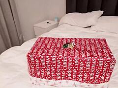 hey stepmom, what's up with opening my christmas present tantaly doll and trying double penetration?