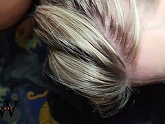 Hey, check this blonde amateur wife getting shared with two black cocks in doggystyle