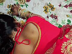 young bhabhi gets dirty pussy licking blowjob and anal creampie from devar in bedroom