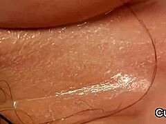 Foxy Doll Gets CUMSHOT On Her Face EATING All The EJACULATE!
