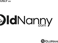 Dulce Morena Squirts While Giving Deep Blowjob to Horny Granny in Wet Fingering Session