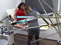 intriguing spanish milf shares intimate moments with a european babe in lesbian vibes