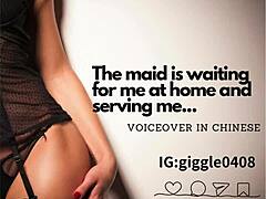 i always find the chinese maid ready at home to serve me with her voice