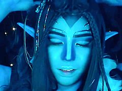 She dances beautifully as webcam whore living fully for her avatar obsession in every move