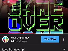 scottdell delivers a creampie to lays potato chips in ebony action