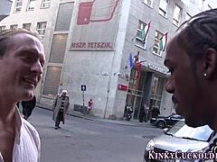 blonde takes intense bbc facial with hardcore fetish and small tits humiliation