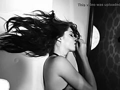 seductive glamorous girls dancing in music video