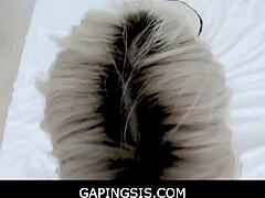 Gapingsis - hot blonde tiny 18+ teen 18+ stepsister jane wilde is ready for her stepbrothers big cock pov