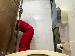 camera catches bbw nurse peeing in hospital bathroom