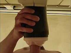Fucking my fleshlight until it makes me tremble with orgasm