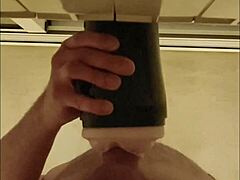 Fucking my fleshlight until it makes me tremble with orgasm