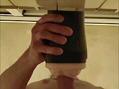 Fucking my fleshlight until it makes me tremble with orgasm