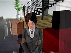 blonde teen and brunette MILF in erotic family game scene!