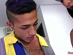 slutty tgirl nicolly pantoja rails a guy then has him fuck her ass 🍆💦